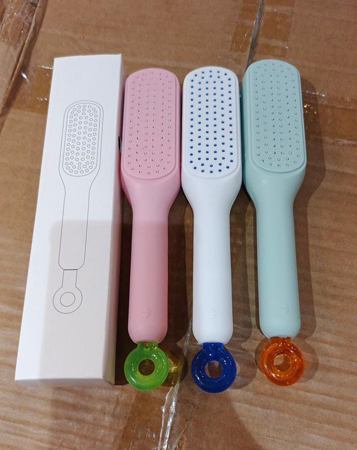 Self Cleaning Hair Brush, Magic Hair Comb