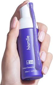 V34 Hi-Smile Purple Teeth Whitening Serum: Instant Stain Removal & Gentle Brightening